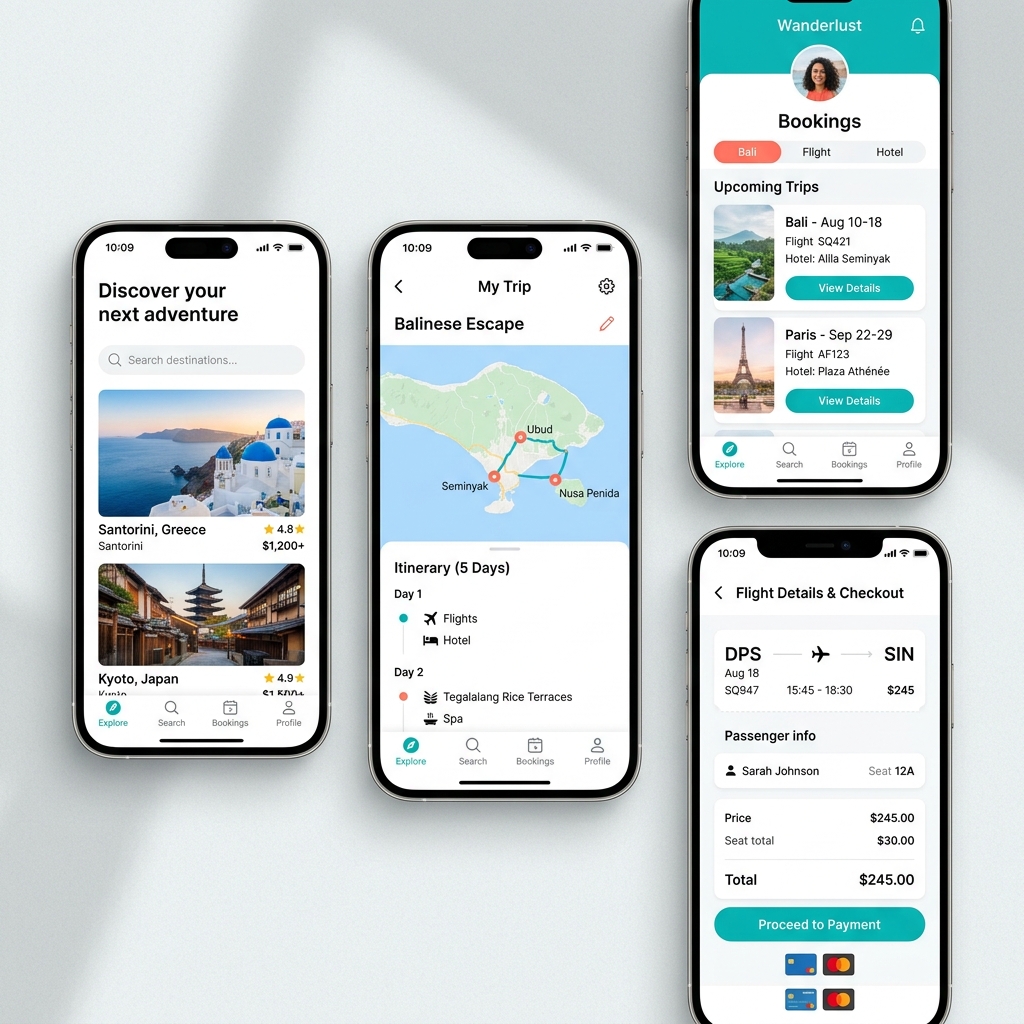 Fernweh Travel App UX